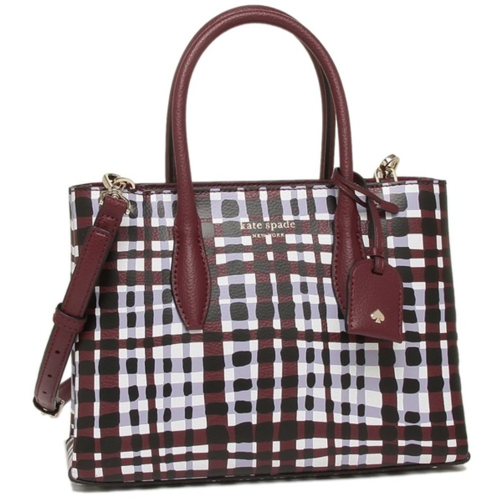 COPY - Kate Spade Eva City Plaid Small Top Zip Sa…